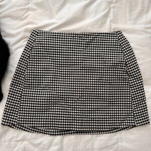 Urban Outfitters Gingham Mini Skirt